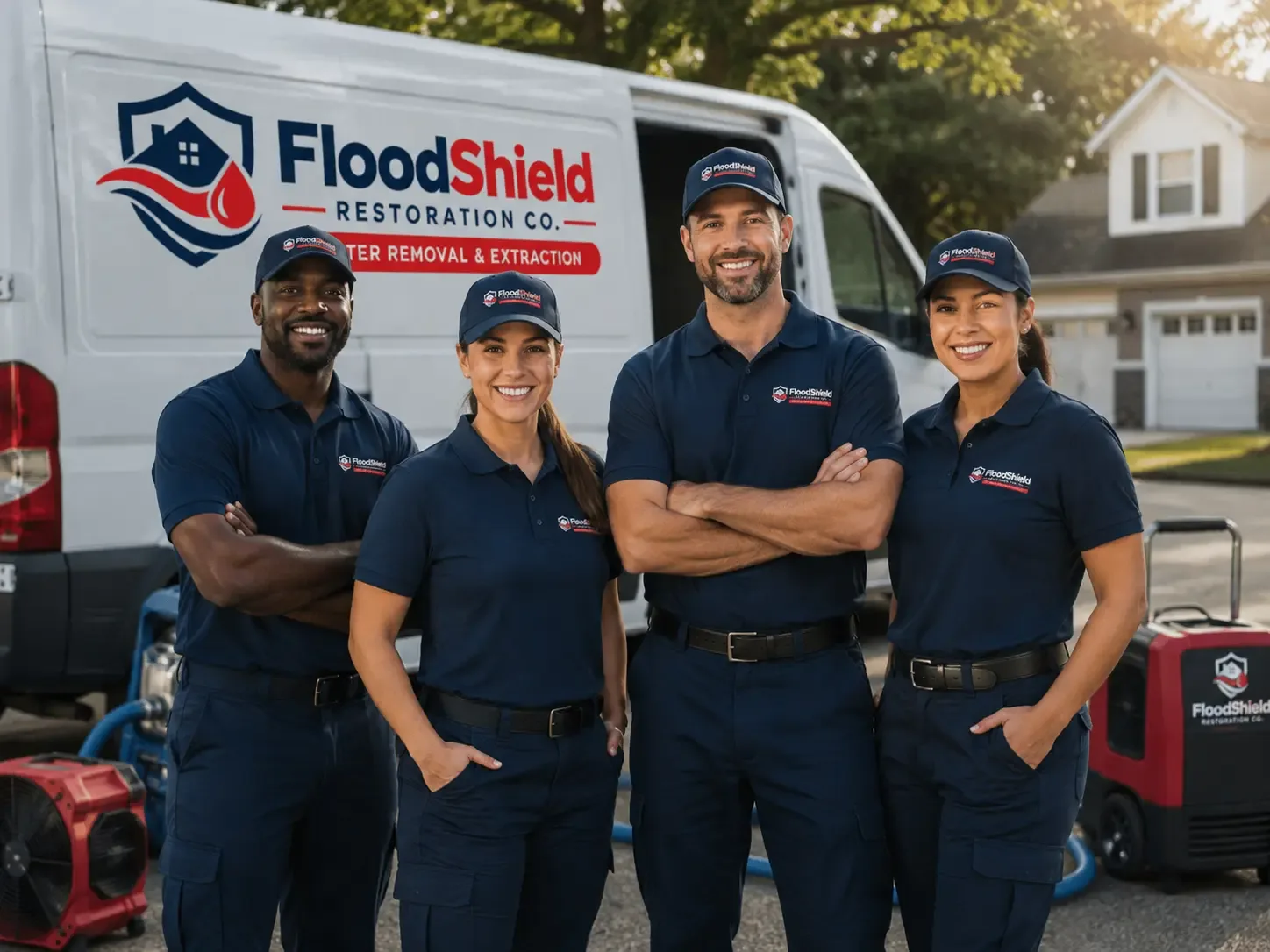 Flood Damage Restoration company in South Vienna, OH